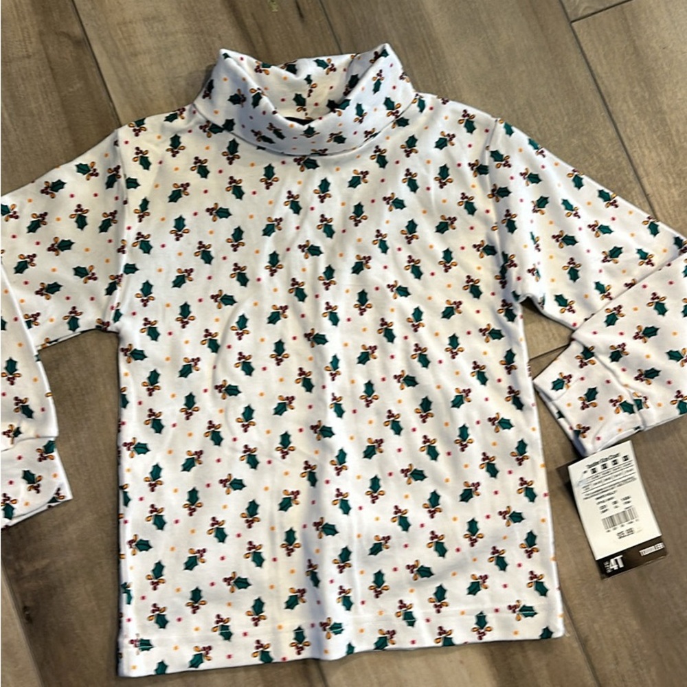 vintage Christmas Turtleneck Boys 4T